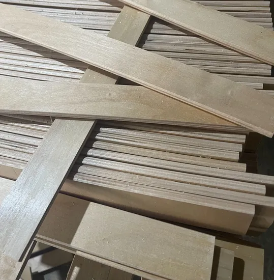 Reti a doghe in LVL di pioppo con laminato di carta e foro